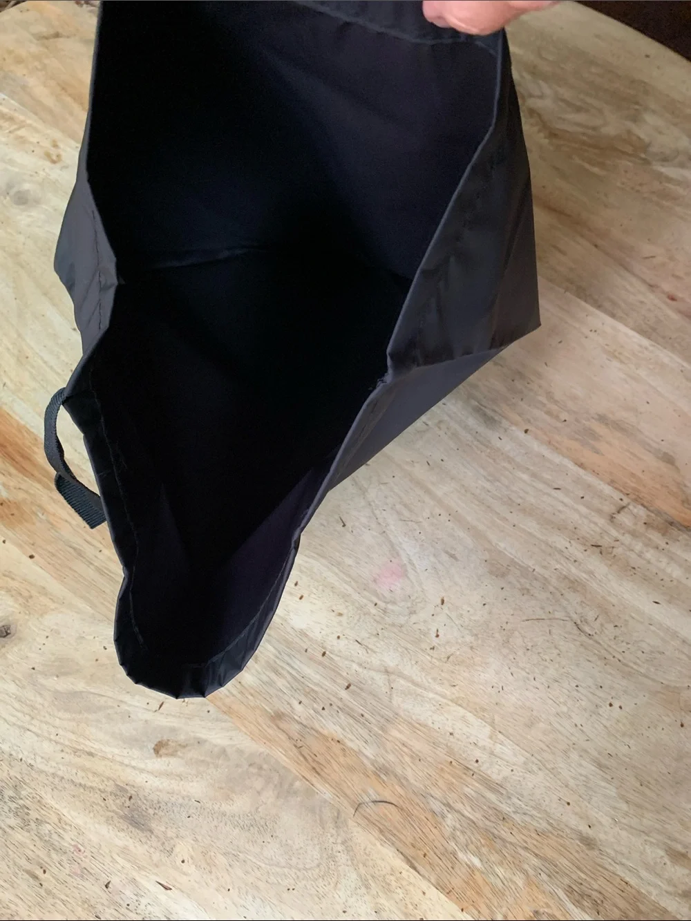 PRADA Black Nylon Drawstring Dust Bag